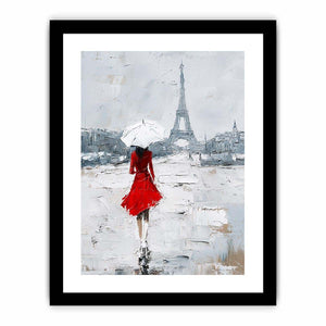 Paris Street Canvas Painting