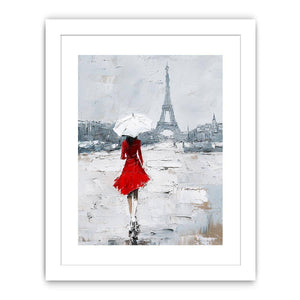 Paris Street Canvas Painting