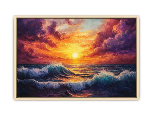 Sunset Canvas Painting