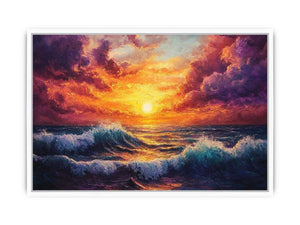 Sunset Canvas Painting
