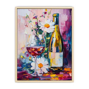 Champagne Canvas Painting