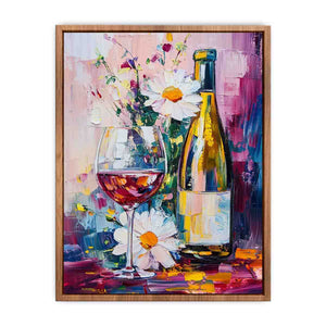 Champagne Canvas Painting