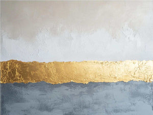 Gold Canvas Painting