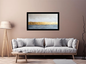 Gold Canvas Painting