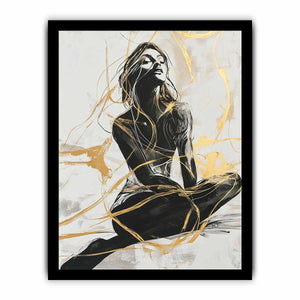 Pensive Canvas Painting