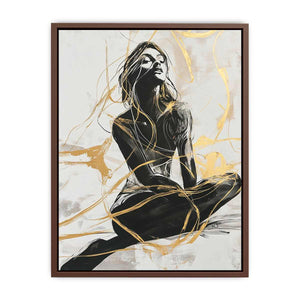 Pensive Canvas Painting