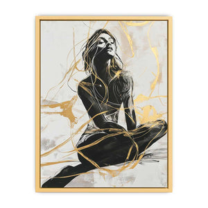 Pensive Canvas Painting