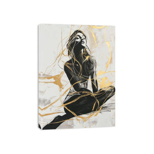 Pensive Canvas Painting