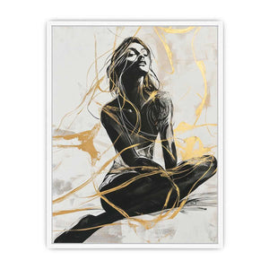 Pensive Canvas Painting