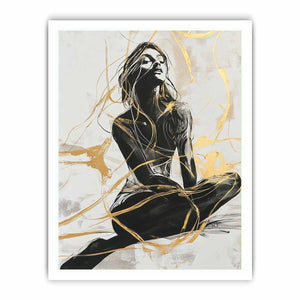 Pensive Canvas Painting