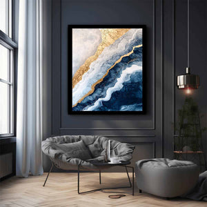 Marble Canvas Painting