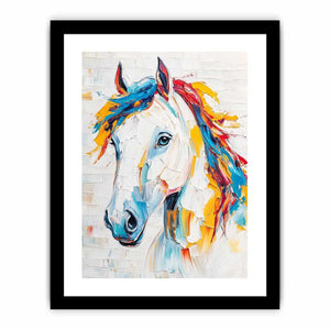 Equestrian Horse Canvas Painting
