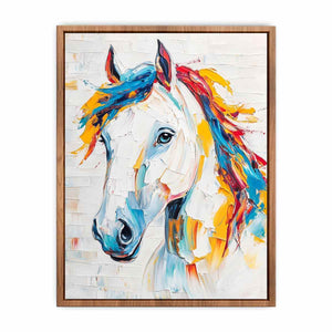 Equestrian Horse Canvas Painting