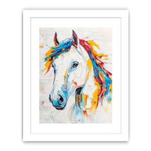 Equestrian Horse Canvas Painting
