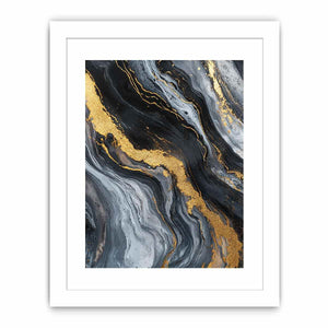 Black Gold Canvas Painting