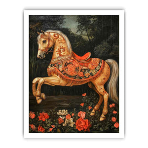 Little Horse Canvas Painting
