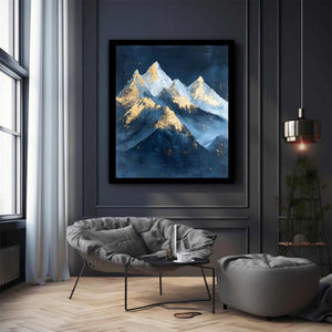 Golden Hieghts Canvas Painting