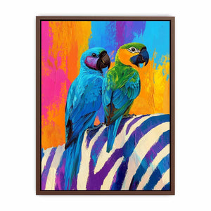 Macaws Canvas Painting