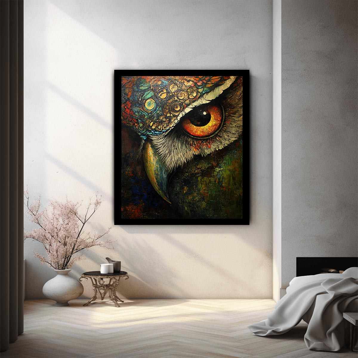 Owl Eye Painting