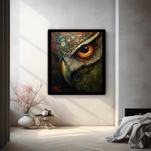 Owl Eye Painting