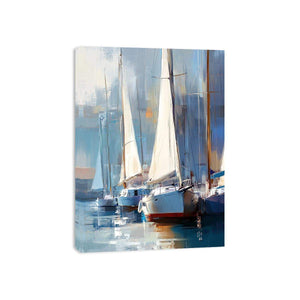 Yachts Canvas Painting