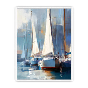 Yachts Canvas Painting