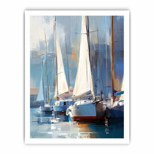 Yachts Canvas Painting