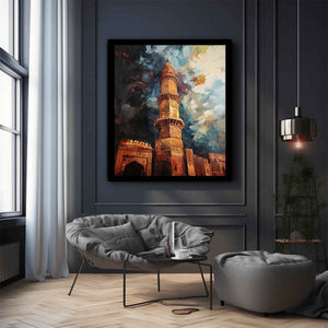 Tower Canvas Painting
