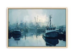 Harbor Canvas Painting