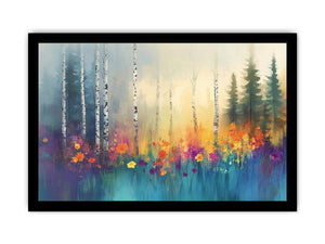 Birch Trees Canvas Painting