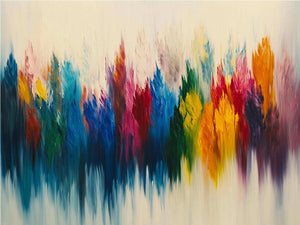 Conceptual Canvas Painting