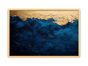 Abstract Sea Sky Canvas Painting