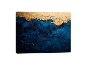 Abstract Sea Sky Canvas Painting