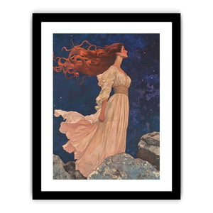 Wind Stand Canvas Painting