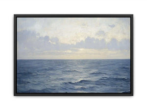 Minimalistic Horizon Canvas Painting
