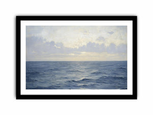 Minimalistic Horizon Canvas Painting
