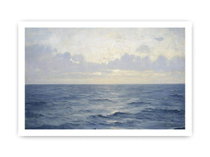 Minimalistic Horizon Canvas Painting