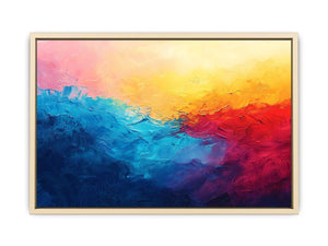 Ocean Sunset Canvas Painting