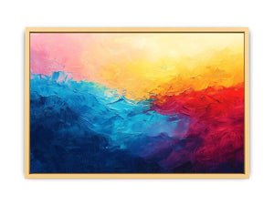 Ocean Sunset Canvas Painting