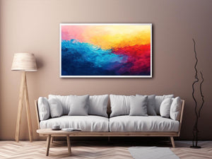 Ocean Sunset Canvas Painting