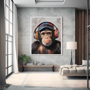 Crazy Canvas Painting