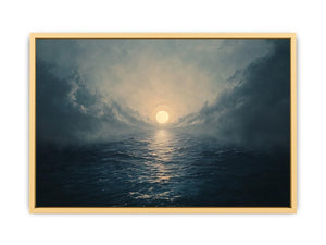 Sea Sunrise Canvas Painting