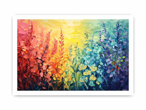 Wild Flowers Canvas Painting