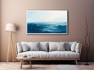 Calm Sea Canvas Painting