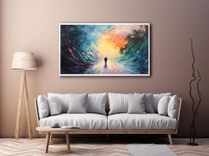 Enlightened Canvas Painting