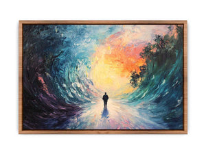 Enlightened Canvas Painting