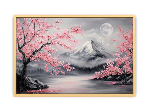 Mount Fiji Canvas Painting