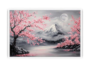 Mount Fiji Canvas Painting