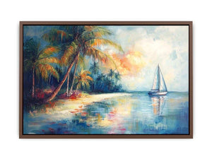 Coastal Ride Canvas Painting