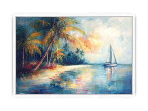Coastal Ride Canvas Painting